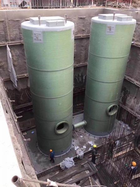 宁河县重庆OPPO智能生态科技园安装一体化污水提升泵