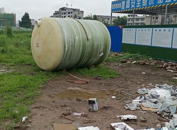 宁河县遂宁船山区10立方玻璃钢化粪池项目